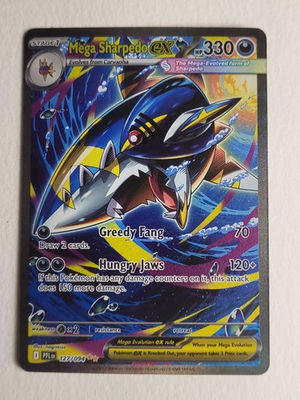 #ad #ad Mega Sharpedo ex ME02: Phantasmal Flames 127 094 Special Illustration Rare NM $25.55
