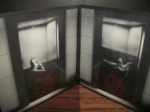 Lot 2 PINK FLOYD 2-LPs -Italy Live 1971 Vol. 1 & 2 - New SEALED vinyl
