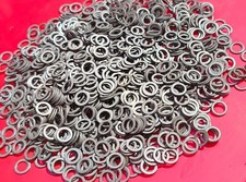 DIY Medieval Armor Making Mild Steel Solid Flat Rings Oil Finish Chainmail Sup