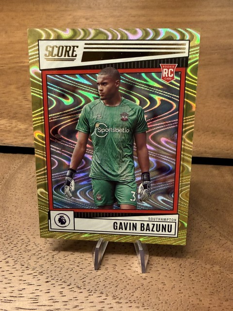 Panini Premier League Score 22/23 Gavin Bazunu - Southampton - Gold /10 RC