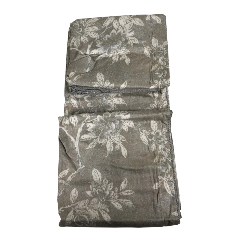 NWT Lauren Ralph Lauren Odeon Floral Silver/Bronze King Comforter Duvet Cover - Image 3 of 4