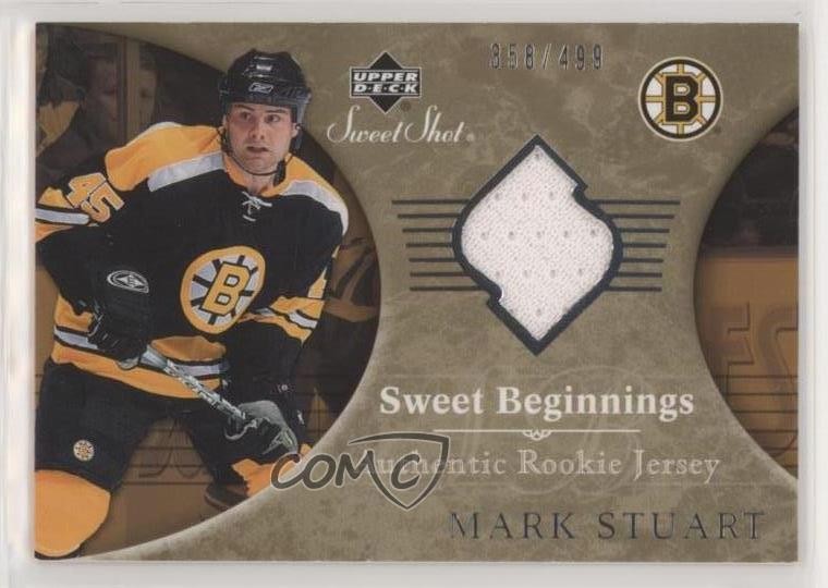 2006-07 Upper Deck Sweet Shot Beginnings 358/499 Mark Stuart #106 Rookie RC 3ob