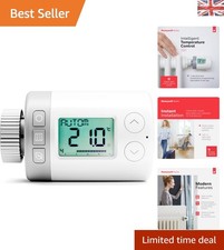 Energy-Saving Smart Radiator Valve - 2 Pack Adjustable Temperature Control