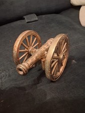 ANTIQUE BRASS CANNON GOOD CONDITION
