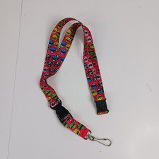 Vintage Mighty Morphin' Power Rangers Lanyard Keychain ID Badge Holder