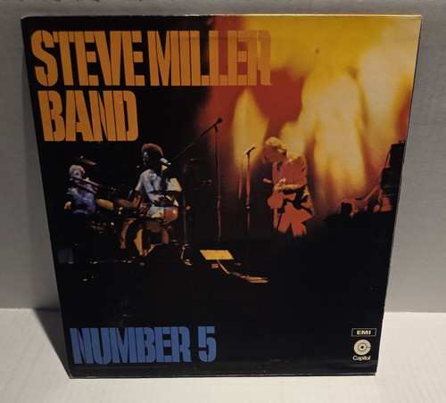 Steve Miller Band – Number 5 LP Vinyl 1970, UK Import, Graded (VG+)