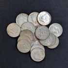 1964, 64-D Kennedy 90% Silver Half Dollar Circulated (1 coin) Lot #26K66