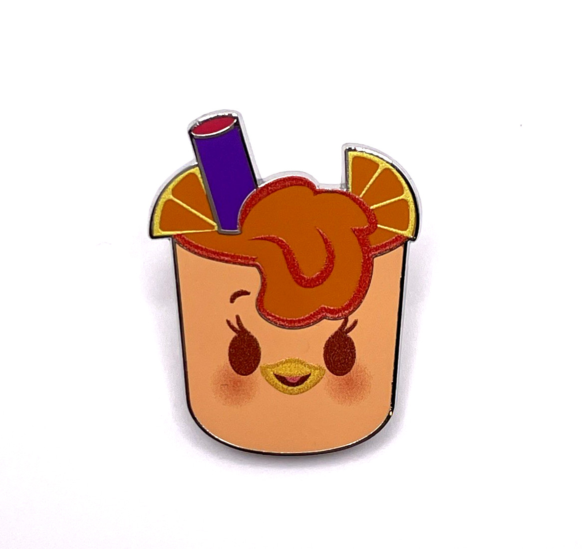 New Gosalyn Mallard Fresh Squeezed Orange Juice Munchlings 4 Mystery Disney Pin