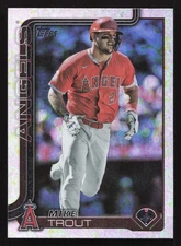 2025 Topps #200 Mike Trout COMPLETE SET FOILBOARD /417 Los Angeles Angels