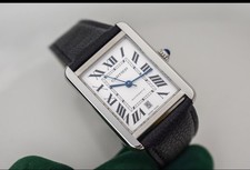 Cartier Tank Solo XL Automatic Stainless Steel Men's Watch Ref 3515 2