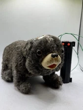 Vintage 70s 80s Walking Bear Battery Operated Remote Toy By Modern Toys Japan