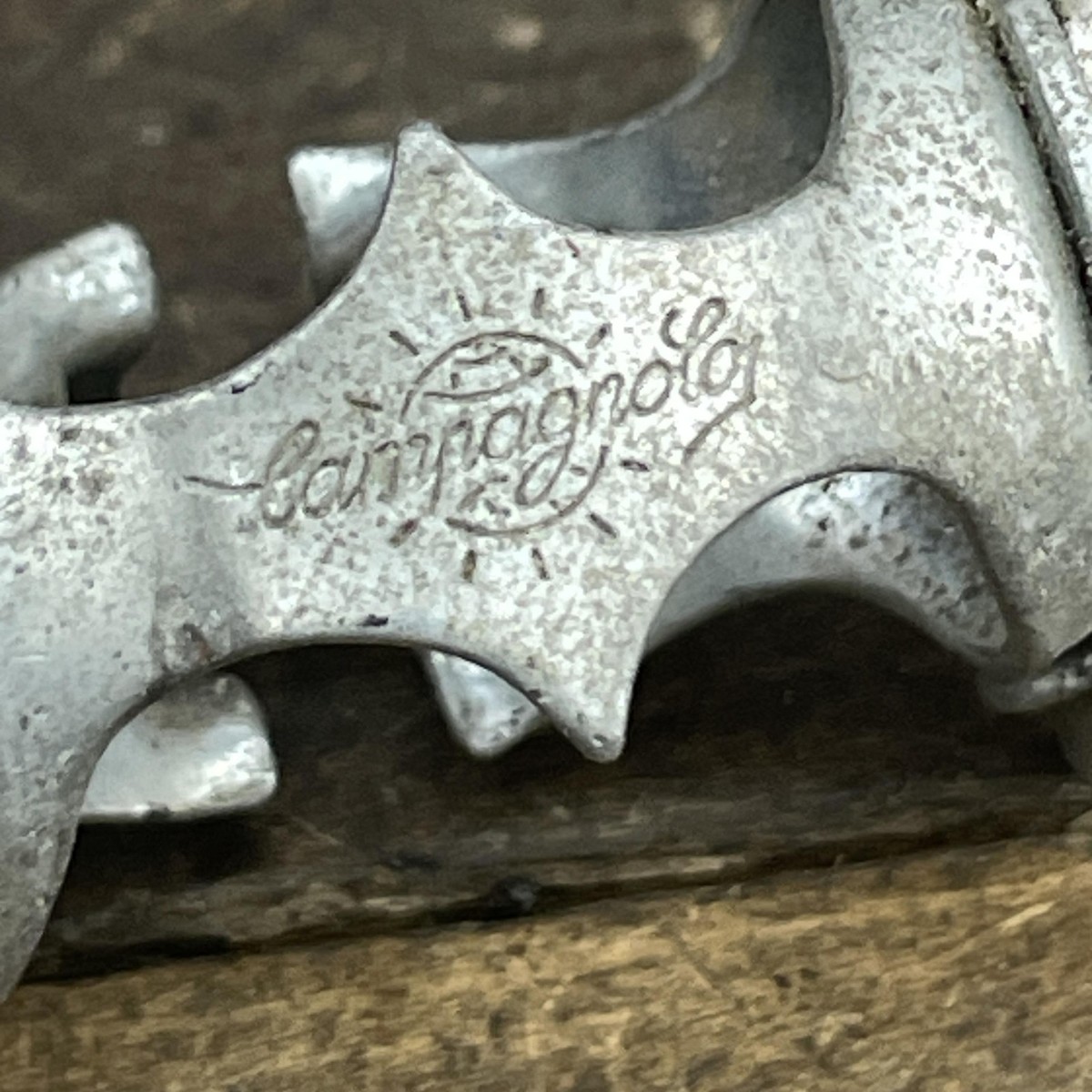 Vintage Campagnolo Shifter Levers Clamp-On Downtube Italy Patent