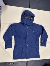 VTG The North Face GORE-TEX Mountain Parka Jacket Mens L Blue Made in USA