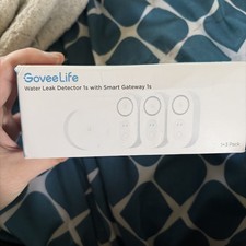 GoveeLife Water Leak Detector 1S w/ Smart Gateway 1S 1 3 Pack New Sealed Box
