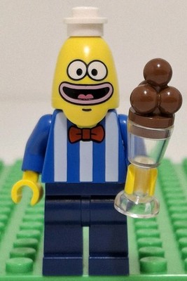 Lego Spongebob SquarePants Bikini Bottom Ice Cream Vendor Minifigure