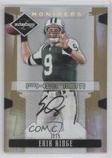 2008 Leaf Limited Phenoms Monikers Gold 7/10 Erik Ainge #233 Auto 0j6