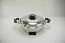 Pentola AMC modello 7105 Ø circa 24 cm con coperchio manico