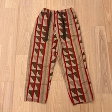 KAPITAL Cotton Striped Easy Pants Size S