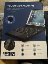 Cooper Case - Touchpad Exec tablet case with keyboard fits some ipad
