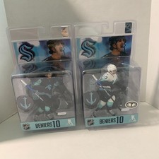 McFarlane Toys Lot Of 2 Legacy Series Figure 6 Matty Beniers 10 NHL Hockey New