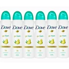 Dove Pear & Aloe Antiperspirant 48 Hr Deodorant Spray | 6 pk | 150ml, 5.07 oz.