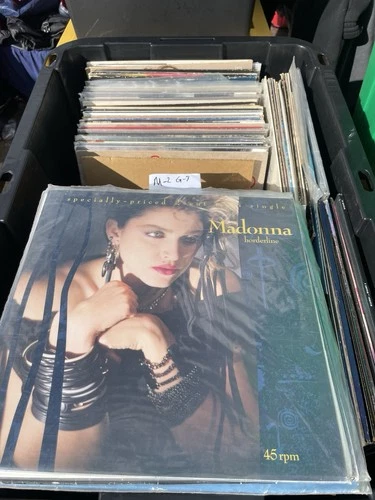 MADONNA - Borderline / Lucky Star 12” Vinyl Single 1984 RARE 45rpm