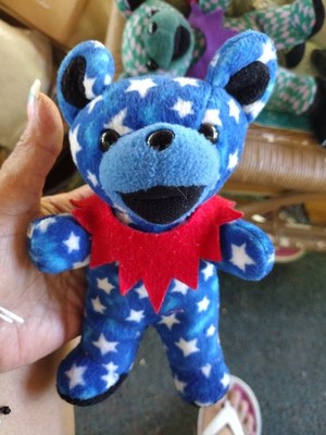 GRATEFUL DEAD '' UNCLE SAM '' BEANIE BABY 7'' TALL MADE BY LIQUID BLUE 1996