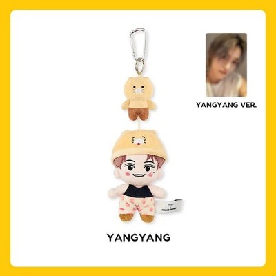 【220817yy】nct wayv ヤンヤン ビーズキーリング 韓国 サンリオ NCT WAYV X KAKAO FRIENDS KEYRING DOLL SET OFFICIAL WITH PHOTOCARD