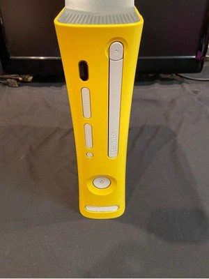 Custom Yellow and White Xbox 360 JASPER V2 Kronos Tonasket console