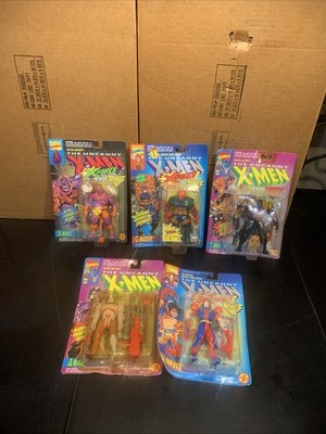 COLLECTOR'S LOT! 1992 TOY BIZ THE UNCANNY X-MEN Krule, Tusk, Grizzly , & MORE
