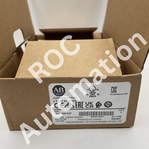 Nuevo adaptador EtherNet/IP Allen Bradley 25-COMM-E2P Ser A 2025 PowerFlex 520 - Imagen 3 de 4