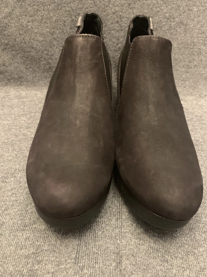 Cuña sin cordones Mephisto Tosca negra de gamuza tecnología Soft-Air talla 11 original $400+ Foto 2 de 4