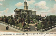 Postcard State Capitol Nashville Tennessee TN UDB 1906