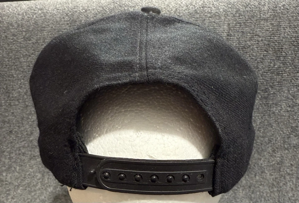 Vintage 90s Malcolm X Hat Wool SnapBack Cap R.O.C Black Human Rights Activist - Image 3 of 4