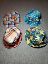4pc Bucket Hat Lot Age 2-4yrs
