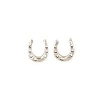Tolle Kinder Silber Ohrstecker Hufeisen Pferd Pferde Ohrringe MäDchen Geschenk