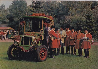 Postcard 10x15cm postcard BAGATELLE amusement park tacot stamped 1981