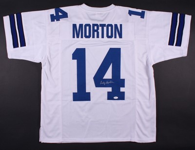 Craig Morton Signed Dallas Cowboys Jersey (JSA COA) Super Bowl VI QB | eBay