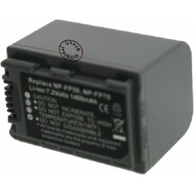 Batterie Remplacement Pour Caméscope Sony DCR-SR35E - Li-ion 6.8V 2940mAh - Haute Capacité
