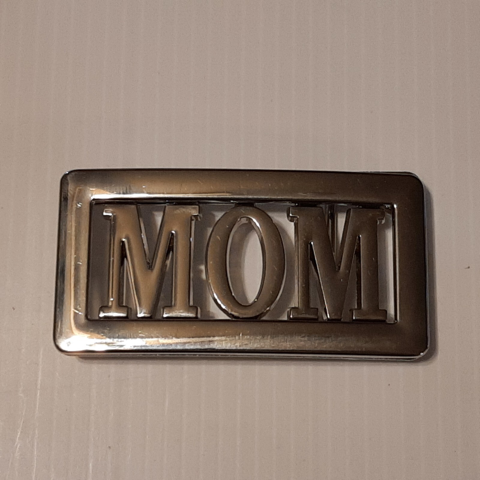 MOM Custom Personalized Name Belt Buckle -Put your name or word on Buckle