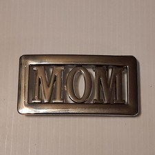 MOM Custom Personalized Name Belt Buckle -Put your name or word on Buckle