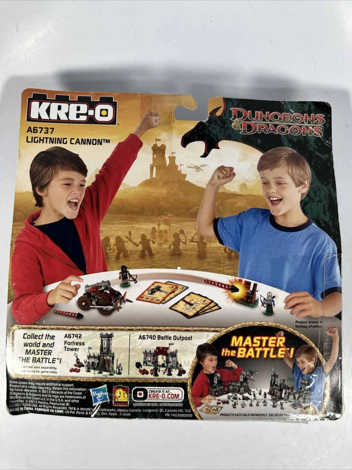 2013 孩之宝 | Kre-O 龙与地下城 | 闪电大炮 | 115 件套 — 第 2/4 张图片