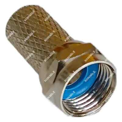 CONNETTORE PER ANTENNA TV JACK MASCHIO MASCHIO ADATTATORE SPINA M/M TERRESTRE EB - Foto 13