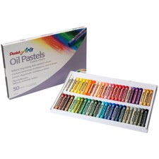 Pentel PHN50 Craies À Huile - Paquet De 50