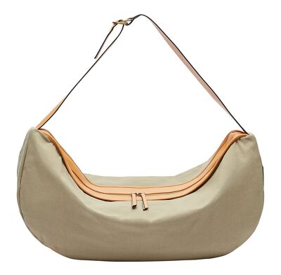 LIEBESKIND BERLIN Liene Hobobag XL Schultertasche Tasche Dark French Grey khaki