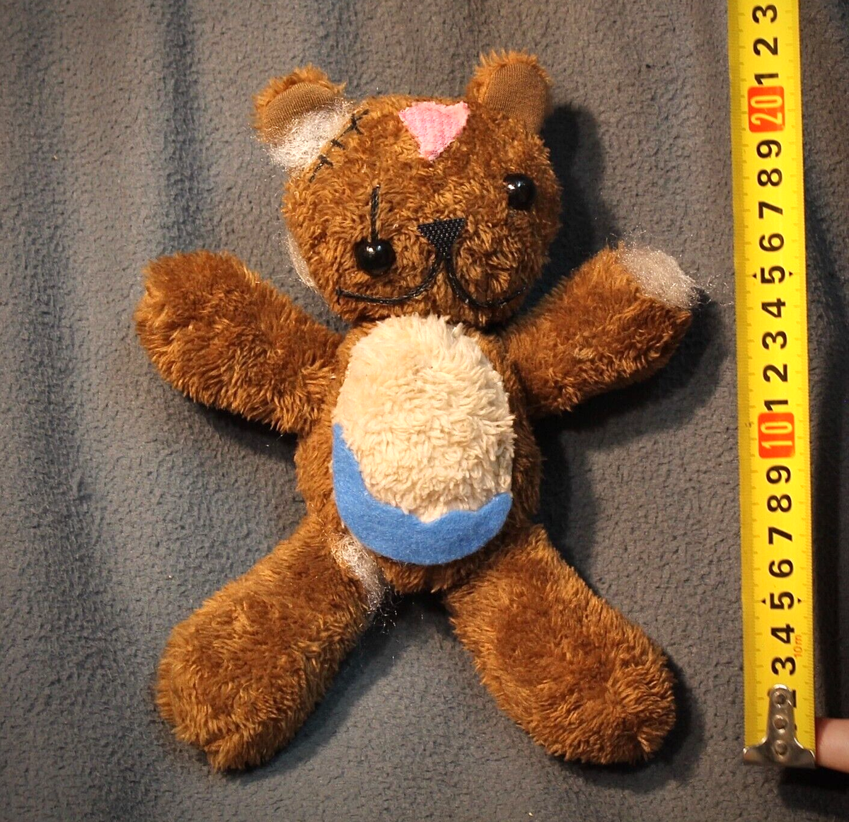 SIMPSONS BOBO LITTLE damaged BEAR of Mr BURNS REAL TOY 22cm from