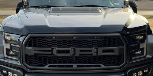 Husky Aeroskin Hood Protector Bug Shield Deflector for 17-2020 Ford ...