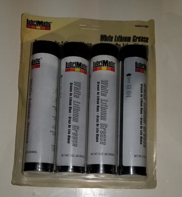 LUBRIMATIC 11357, WHITE LITHIUM GREASE (X0099*K) eBay