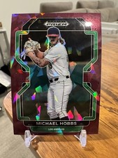 Michael Hobbs 2022 Panini Prizm Draft Picks Burgundy Prizm RC #/23 🔥📈
