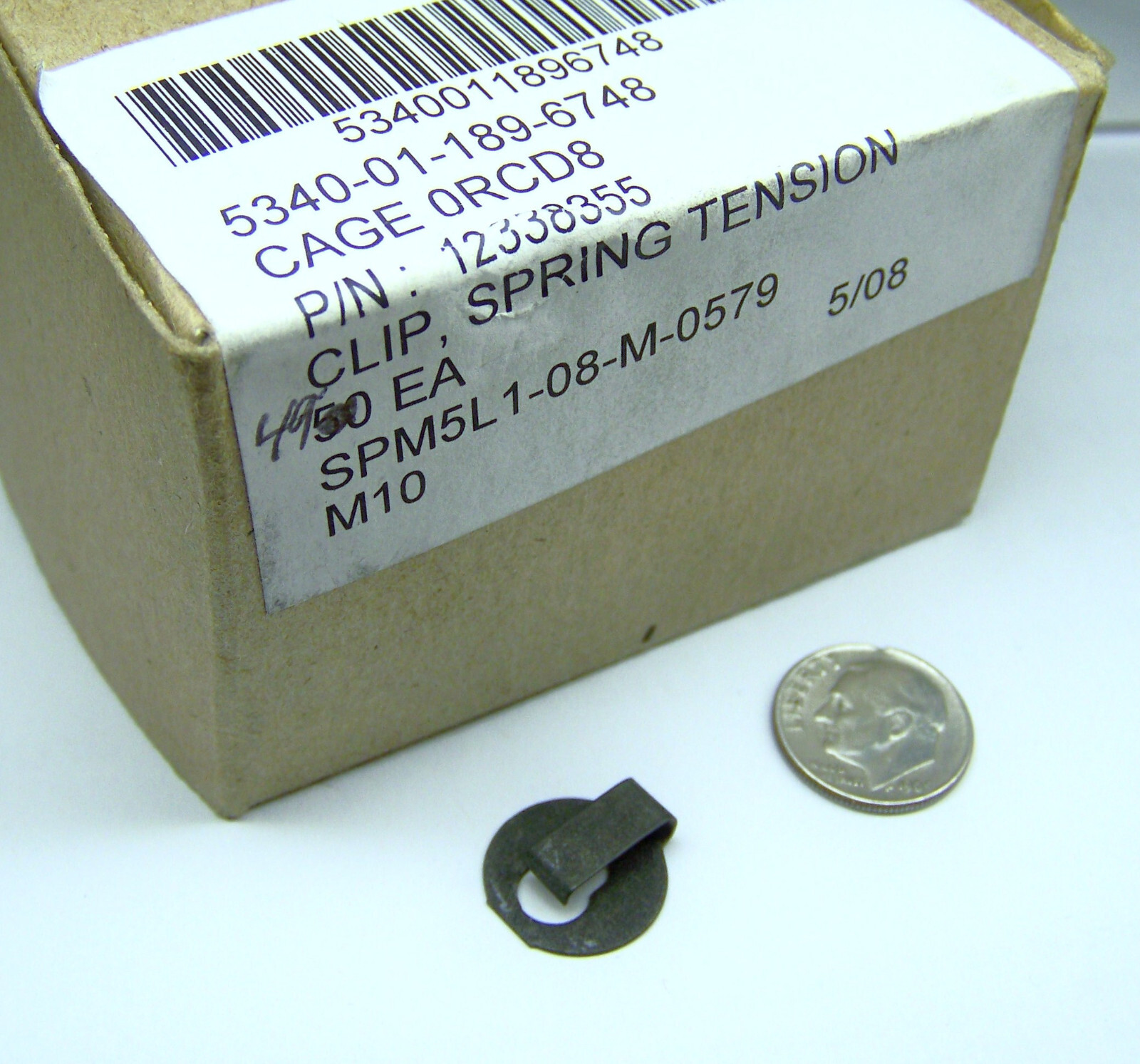 HMMWV M998 12338355 556 NEW ACCELERATOR THROTTLE CABLE END CLIP 534001